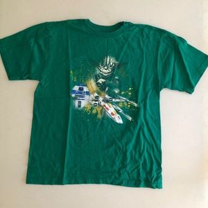 Kids’ Star Wars Yoda R2D2 Short Sleeve T-Shirt